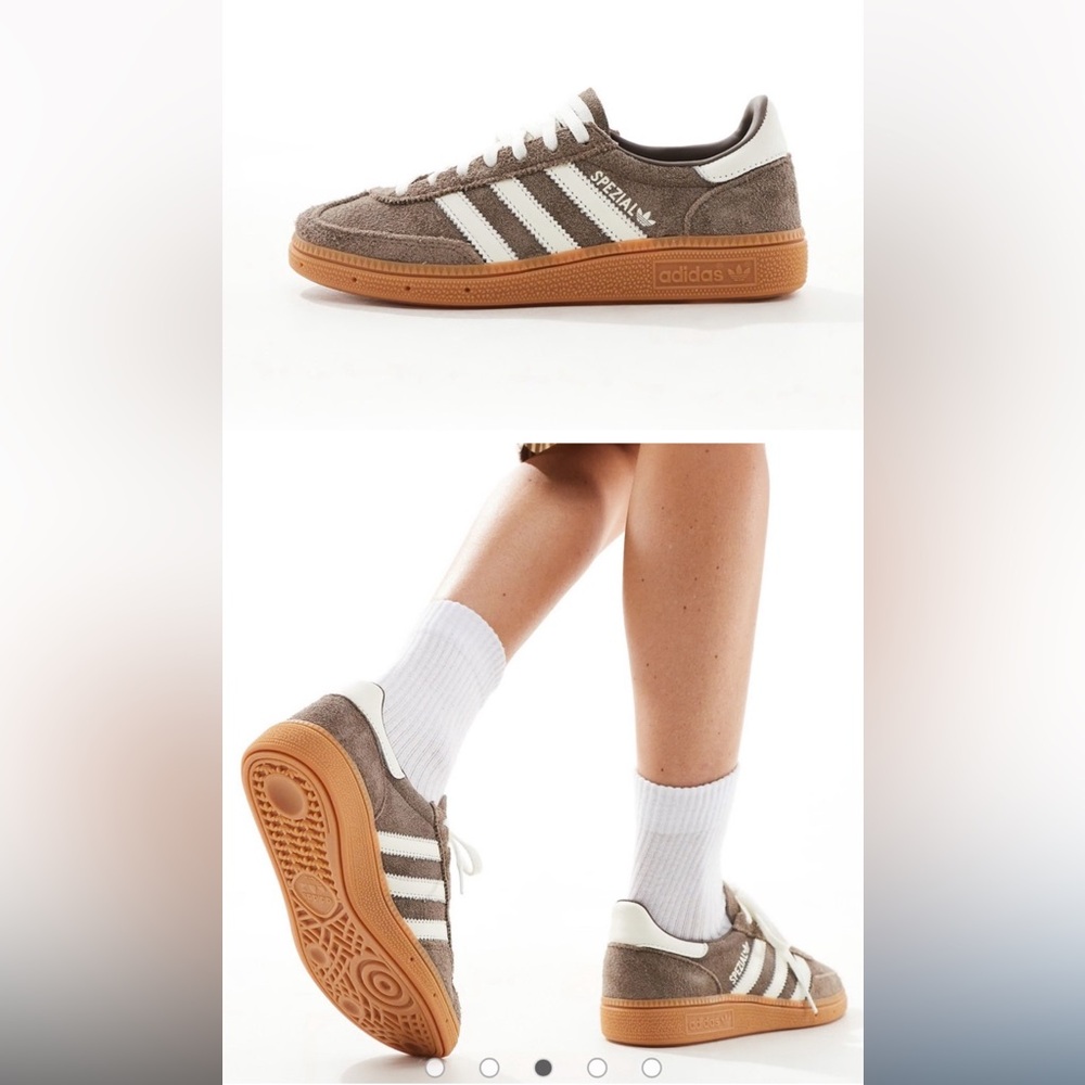 Adidas Women's Handball Spezial Shoes - Earth Strata (IF6490)